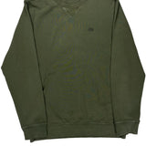 Vintage Washed Lacoste Sweatshirt - Medium Green Cotton