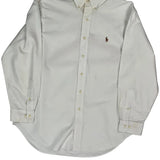 Ralph Lauren Shirt - Large White Cotton