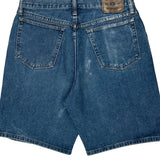 Wrangler Denim Shorts - 33W 9L Blue Cotton