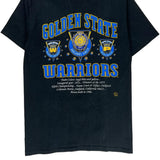 Golden State Warriors Home Team Nba T-Shirt - XL Black Cotton