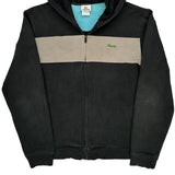Lacoste Hoodie - Large Gray Cotton