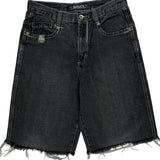 Avirex Denim Shorts - 28W 12L Gray Denim