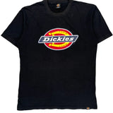 Dickies T-Shirt - Large Black Cotton