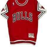 Chicago Bulls Mitchell & Ness Nba Jersey - Small Red Polyester