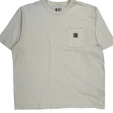 Carhartt T-Shirt - 2XL White Cotton