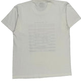 Single Stitch Ironman Minnesota 1990 Screen Stars Graphic T-Shirt - Large White Cotton Blend