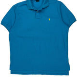 Polo By Ralph Lauren Polo Shirt - XL Blue Cotton