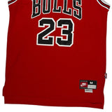 90S Chicago Bulls Nike Nba Jersey - Medium Red Polyester
