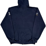 Carhartt Hoodie - Large Navy Cotton Blend