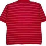 Tommy Hilfiger Striped Polo Shirt - 2XL Red Cotton