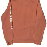 Age 8-10 Carhartt Hoodie - Medium Orange Cotton