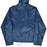 Izod Windbreaker - Medium Blue Nylon