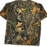 Jerzees Camo T-Shirt - XL Green Cotton
