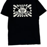 Beach Blast Spruce Single Stitch T-Shirt - Large Black Cotton Blend