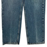 505 Orange Tab Levis Jeans - 35W 30L Blue Cotton