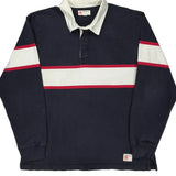 Mossimo Issue Striped Rugby Shirt - XL Red Cotton