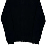 Lacoste Track Jacket - Medium Black Cotton