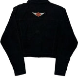 Harley Davidson Graphic Cord Jacket - XL Black Cotton