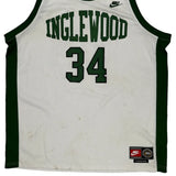 Inglewood Nike College Jersey - 2XL Green Polyester