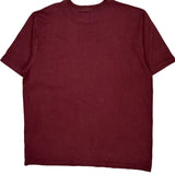 Carhartt T-Shirt - XL Burgundy Cotton