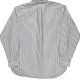 Ralph Lauren Striped Shirt - Large White Cotton