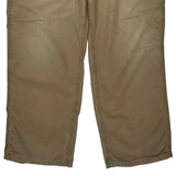Carhartt Carpenter Trousers - 34W 30L Khaki Cotton