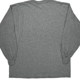 Grumpy Character From Snow White Disney Cartoon Long Sleeve T-Shirt - Large Gray Cotton