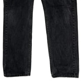 Levis 505 Jeans - 32W 32L Black Cotton