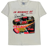 Single Stitch Texaco Havoline Racing Premier Sportswear Nascar T-Shirt - Medium White Cotton