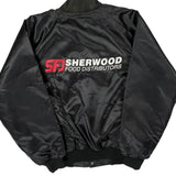 Sherwood Food Distributors Auburn Bomber Jacket - XL Black Polyester