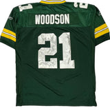 Green Bay Packers Reebok Nfl Football Jersey - 2XL Yellow Polyester