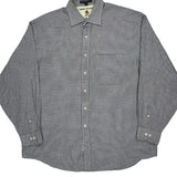Tommy Hilfiger Checked Shirt - XL Gray Cotton