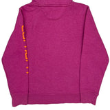 Carhartt Hoodie - Large Purple Cotton Blend