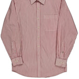 Tommy Hilfiger Striped Shirt - Small Red Cotton