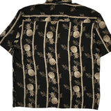 Puritan Hawaiian Shirt - XL Black Viscose