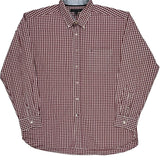 Tommy Hilfiger Checked Shirt - XL Red Cotton