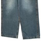 Faded Glory Carpenter Jeans - 34″ Waist Light Wash Cotton