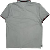 Tommy Hilfiger Slim Fit Polo Shirt - XL Grey Cotton