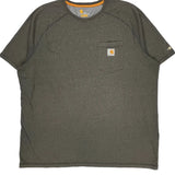 Carhartt T-Shirt - 2XL Grey Cotton
