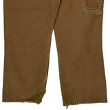 Mckinley Double Knee Carpenter Trousers - 31W 28L Brown Cotton