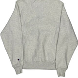 Vintage Reverse Weave Champion College Sweatshirt - Small Grey Cotton