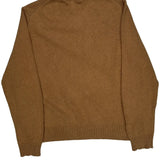 Polo By Ralph Lauren 1/4 Zip - XL Brown Wool