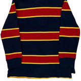 Age 3 Polo By Ralph Lauren Striped Polo Shirt - 2XS Navy Cotton