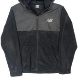 New Balance Fleece Jacket - Medium Black Polyester