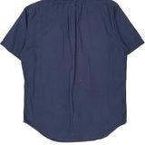 Blake Ralph Lauren Short Sleeve Shirt - Medium Navy Cotton