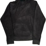 The North Face Fleece Hoodie - Small Black Polyester