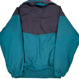 Radial Sleeve Columbia Ski Jacket - Large Green Nylon