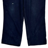 Carhartt Pants - 36W 30L Navy Cotton Blend