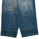 Unbranded Denim Shorts - 36W 13L Blue Denim