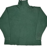 Unbranded Long Sleeve T-Shirt - 2XL Green Cotton